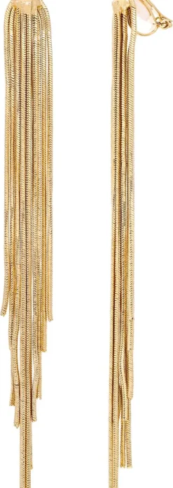 Orecchini a clip - Golden Elegance
