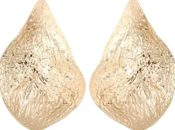 Orecchini a clip - Golden Leaf