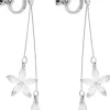 Orecchini a clip - Silver Blossom