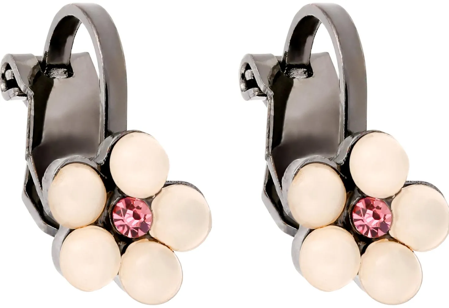 Orecchini a clip - Sweet Flower Duo