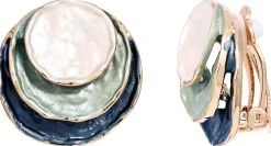 Orecchini a clip - Vintage Circle