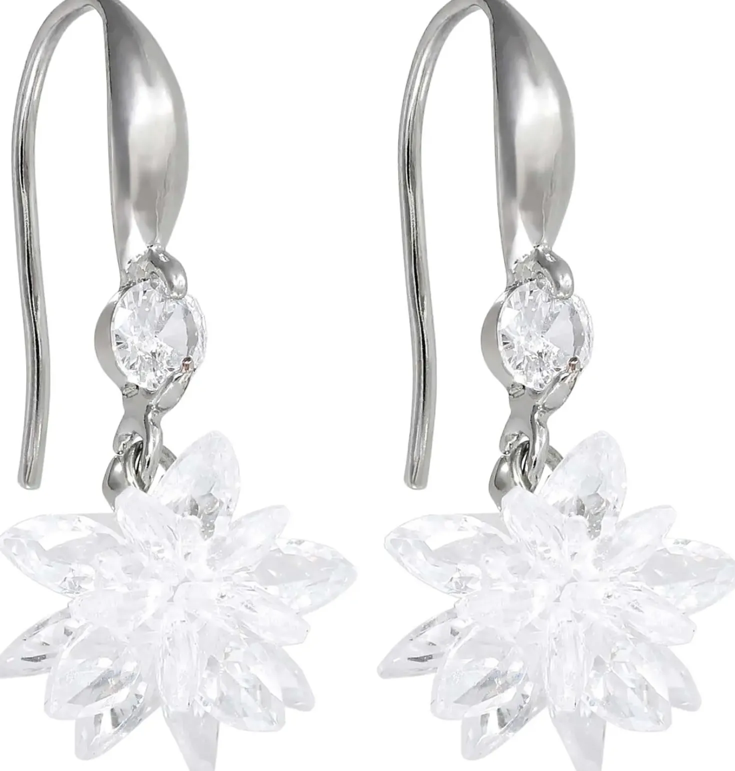 Orecchini a pendente - Flower Ball