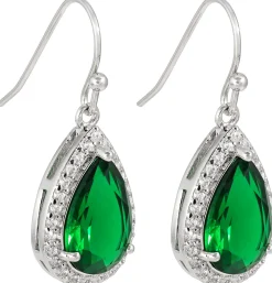 Orecchini a pendente - Green Lights