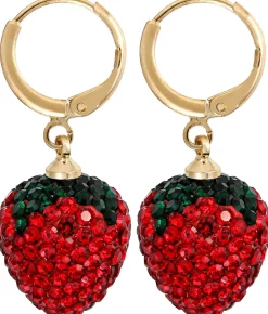 Orecchini a pendente - Lovely Strawberry