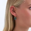 Orecchini a pendente - Ocean Blue Spikes