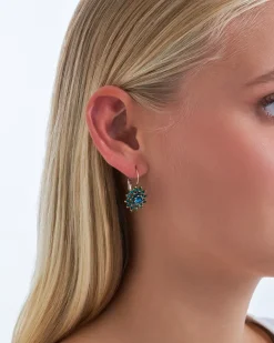 Orecchini a pendente - Ocean Blue Spikes