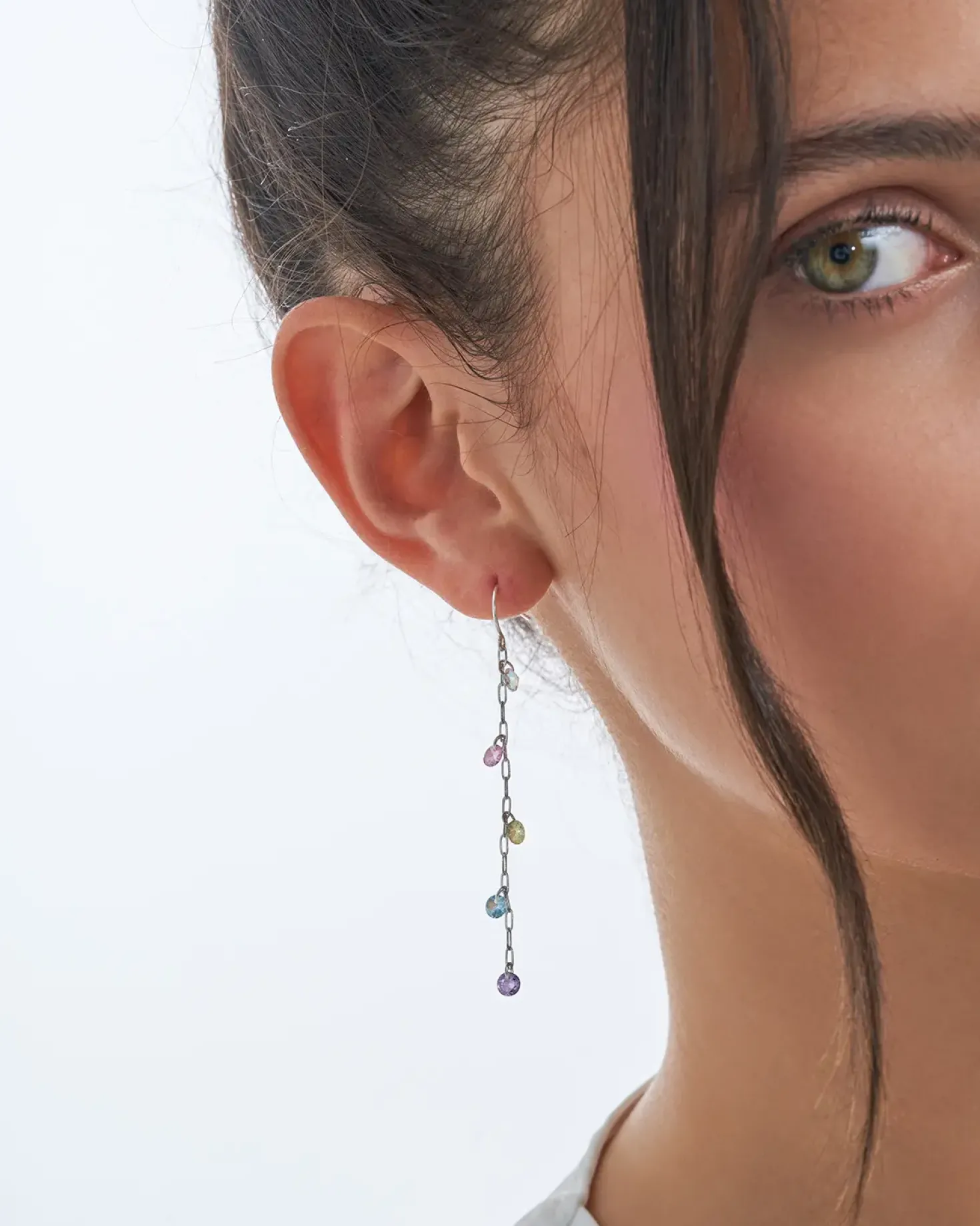 Orecchini a pendente - Pastel Chain
