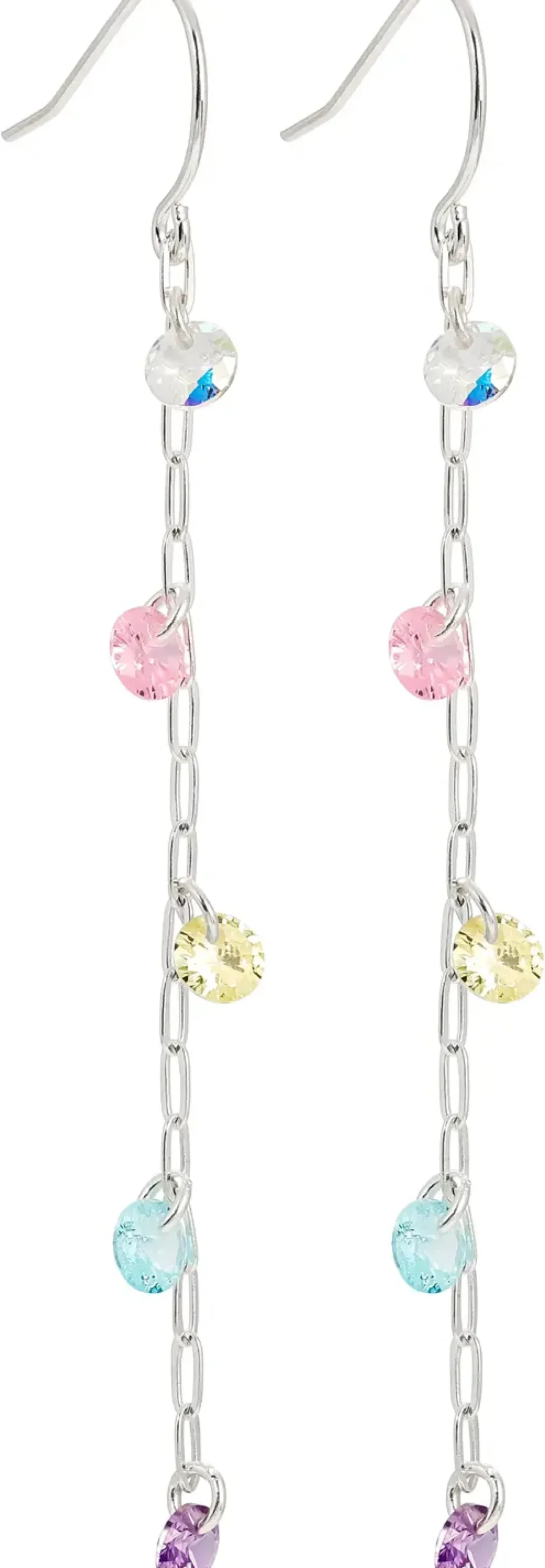 Orecchini a pendente - Pastel Chain