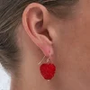Orecchini a pendente - Red Hearts