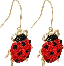 Orecchini a pendente - Red Luck