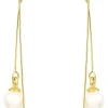 Orecchini a pendente - Zirconia Flowers