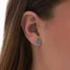 Orecchini a perno - Aqua Shine