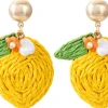 Orecchini a perno - Big Lemon