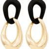 Orecchini a perno - Black Statement