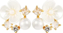 Orecchini a perno - Blossom Pearl