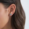 Orecchini a perno - Blue Dolphin