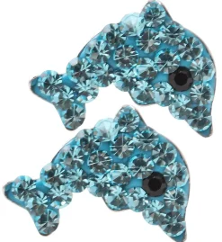 Orecchini a perno - Blue Dolphin