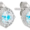 Orecchini a perno - Blue Halo