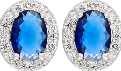 Orecchini a perno - Blue Princess