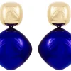 Orecchini a perno - Blue Shimmer