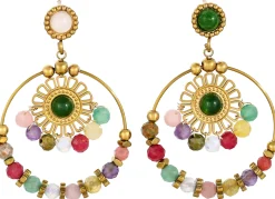 Orecchini a perno - Boho Amethyst