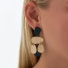 Orecchini a perno - Bold Black