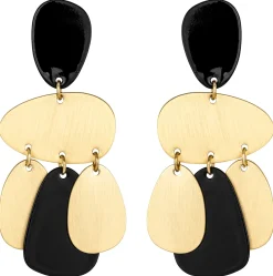 Orecchini a perno - Bold Black