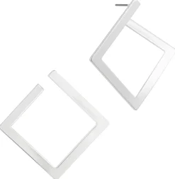 Orecchini a perno - Bright Square