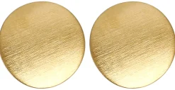 Orecchini a perno - Brushed Gold