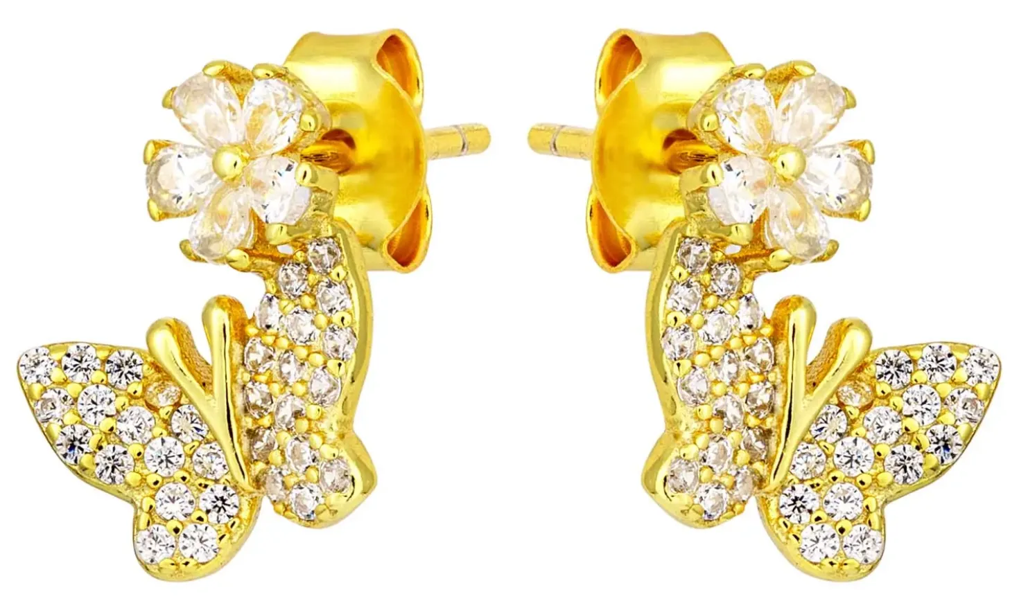 Orecchini a perno - Charming Bloom