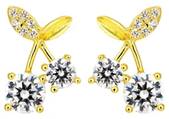 Orecchini a perno - Cherry Sparkle