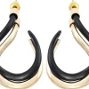 Orecchini a perno - Chunky Black