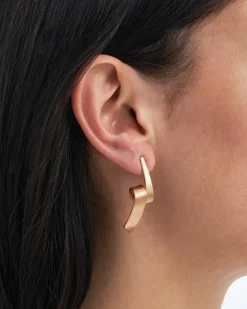 Orecchini a perno - Curved Vibe