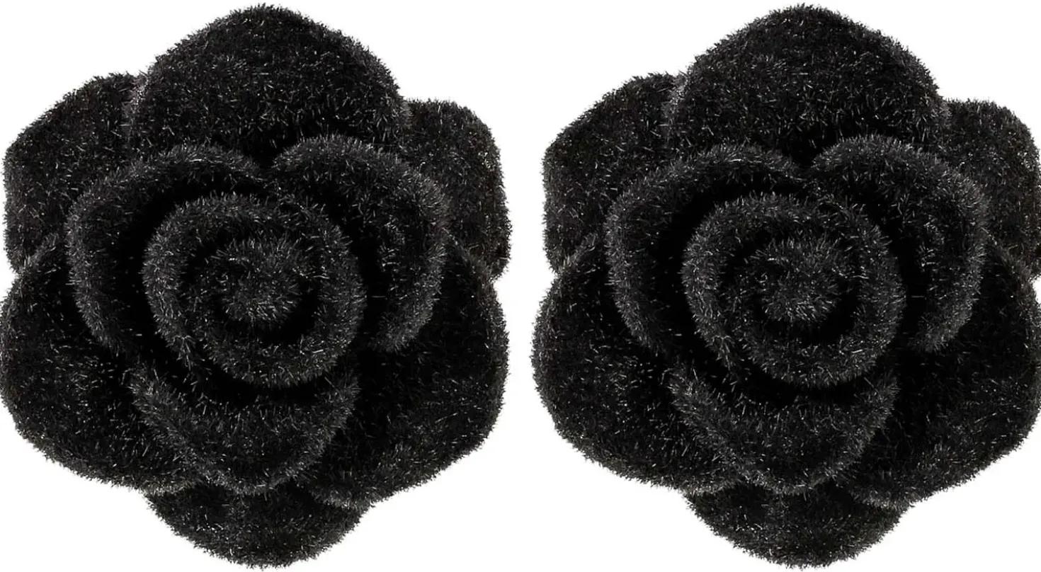 Orecchini a perno - Dark Rose