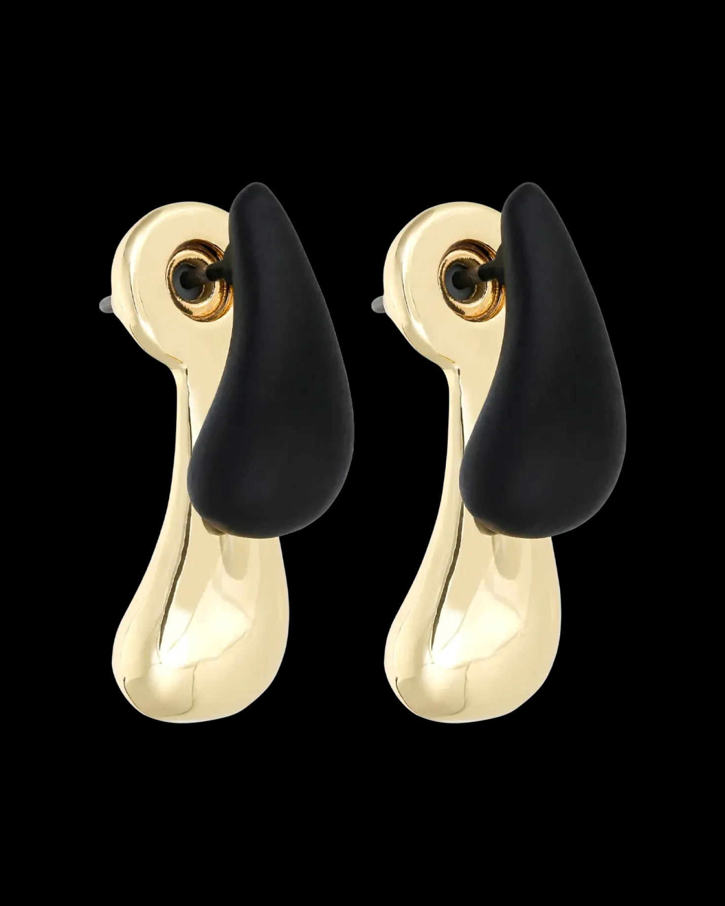 Orecchini a perno - Dual Shine