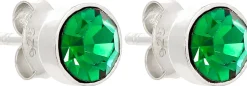 Orecchini a perno - Elegant Emerald