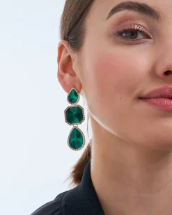 Orecchini a perno - Emerald Gleam
