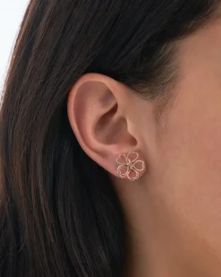 Orecchini a perno - Floral Luck