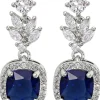 Orecchini a perno - Floral Royal