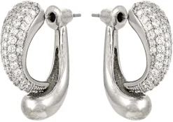 Orecchini a perno - Front Sparkle