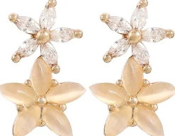 Orecchini a perno - Gold Blossom
