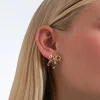 Orecchini a perno - Golden Bows