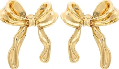 Orecchini a perno - Golden Bows