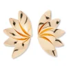 Orecchini a perno - Golden Flowers