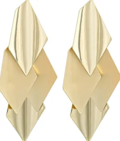 Orecchini a perno - Golden Mirage