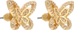 Orecchini a perno - Golden Flutter
