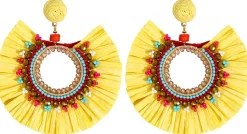 Orecchini a perno - Golden Sunshine