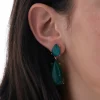 Orecchini a perno - Green Spirit