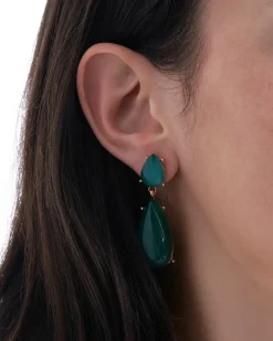 Orecchini a perno - Green Spirit