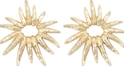 Orecchini a perno - Hammered Sun